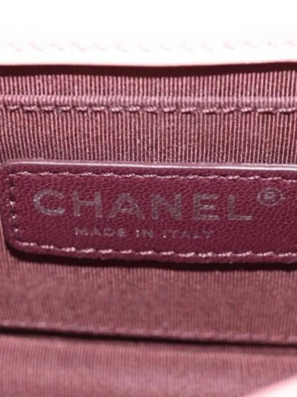 CHANEL Matelasse Lego Boy Chain Shoulder Bag Lamb Skin Pink CC Auth 172559SAM